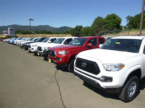 Toyota ukiah - 2800 North State St Directions Ukiah, CA 95482. Facebook. New New Inventory. View All New Inventory ... Toyota Certified Used Vehicles Specials Pre-Owned Specials